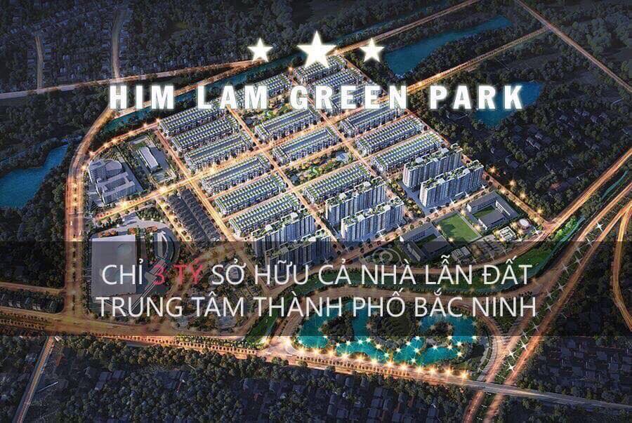 Him Lam Green Park là khu đô thị hoàn chỉnh “all in one” tại Bắc Ninh