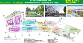 Bán đất nền LK5 (Hồng Phúc) dự án Bảo Long city Từ Sơn Bắc Ninh. Ngay cổng vào khu đô thị.